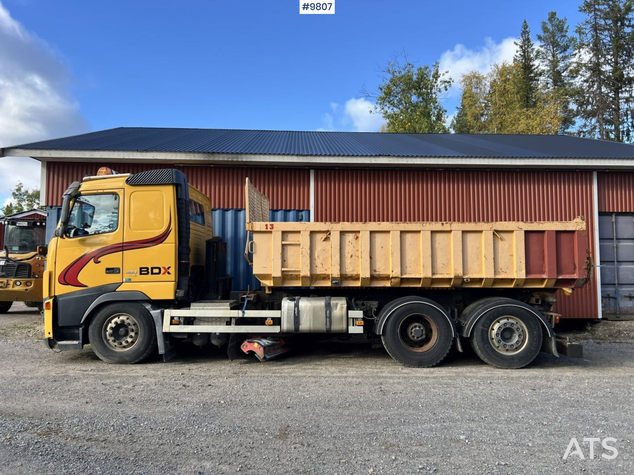 Volvo FH-480 6*2 with LAXO-Quick lock and plow equipment - Tippbil: bilde 4 Volvo FH-480 6*2 with LAXO-Quick lock and plow equipment - Tippbil: bilde 4
