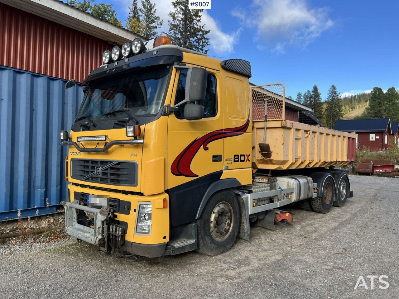 Volvo FH-480 6*2 with LAXO-Quick lock and plow equipment - Tippbil: bilde 1 Volvo FH-480 6*2 with LAXO-Quick lock and plow equipment - Tippbil: bilde 1