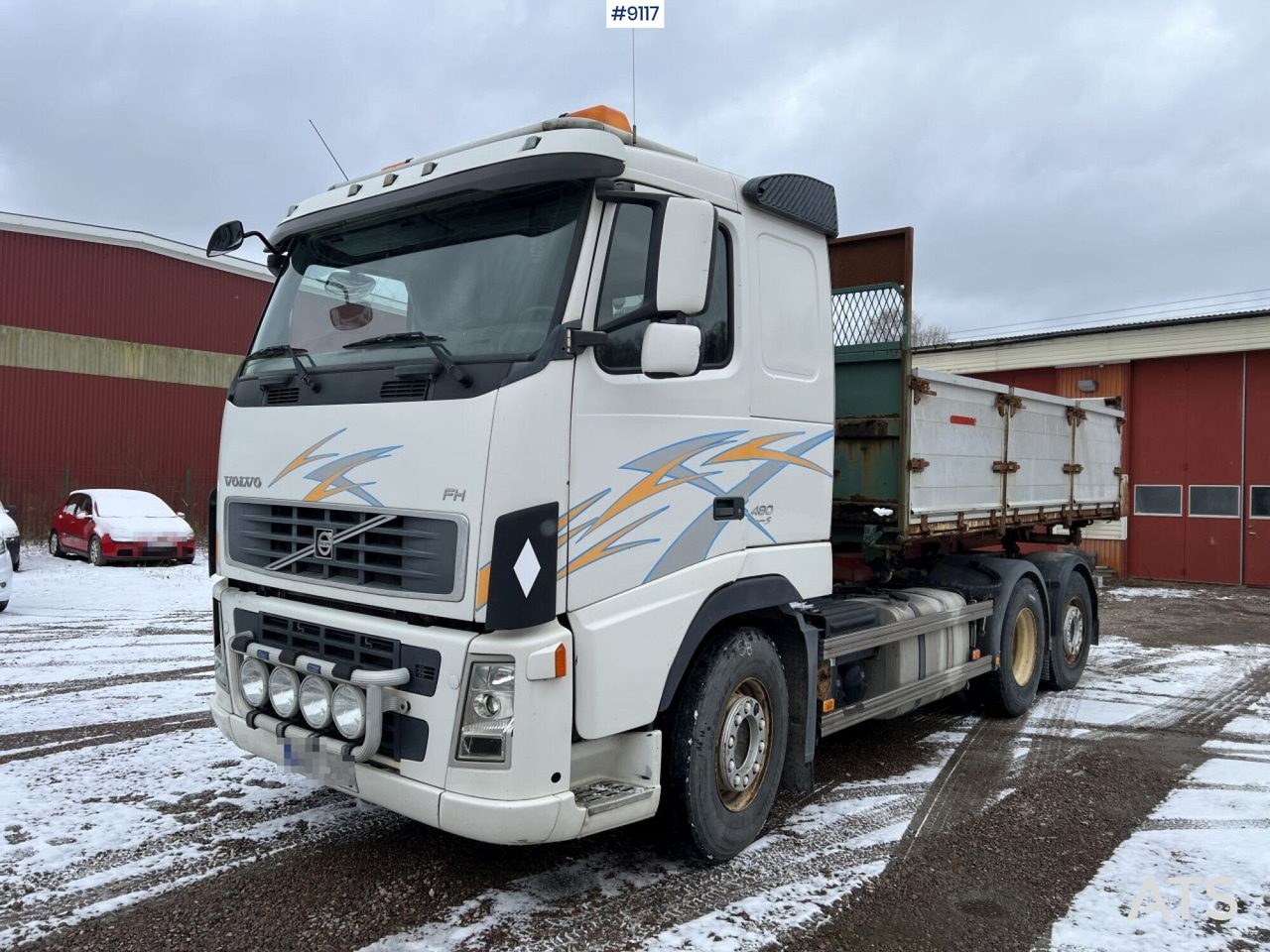 Volvo FH480 Laxo lock with flatbed (VIDEO) - Tippbil: bilde 1 Volvo FH480 Laxo lock with flatbed (VIDEO) - Tippbil: bilde 1