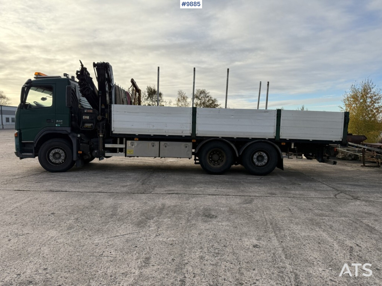 Volvo FM 340 6x2 crane truck with Hiab 220 (VIDEO) - Planbil, Kranbil: bilde 2 Volvo FM 340 6x2 crane truck with Hiab 220 (VIDEO) - Planbil, Kranbil: bilde 2