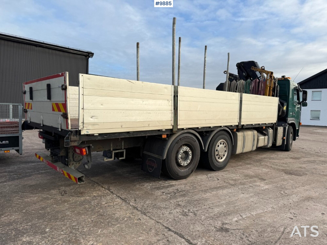 Volvo FM 340 6x2 crane truck with Hiab 220 (VIDEO) - Planbil, Kranbil: bilde 5 Volvo FM 340 6x2 crane truck with Hiab 220 (VIDEO) - Planbil, Kranbil: bilde 5