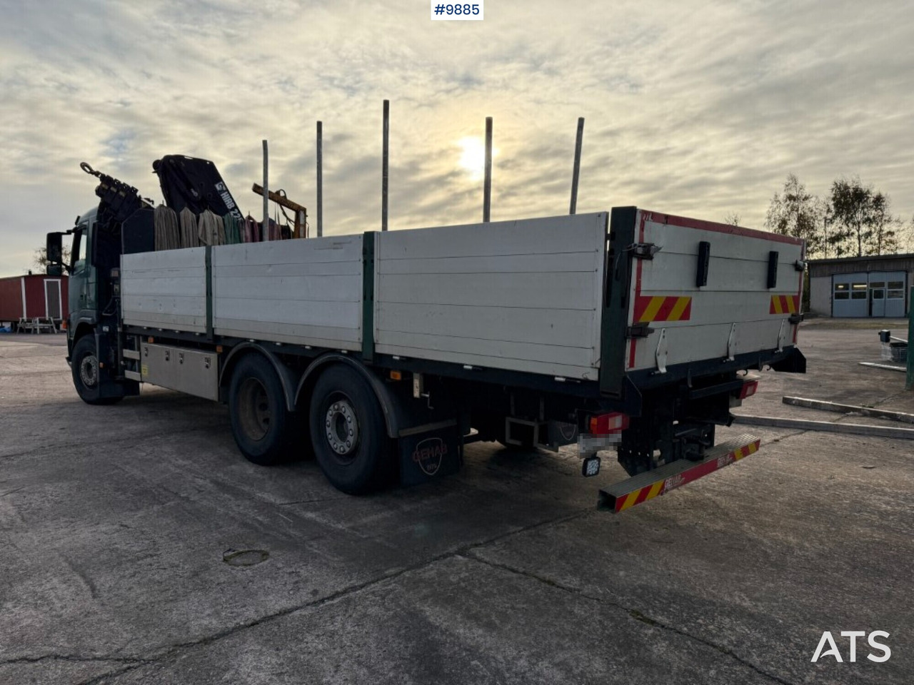 Volvo FM 340 6x2 crane truck with Hiab 220 (VIDEO) - Planbil, Kranbil: bilde 3 Volvo FM 340 6x2 crane truck with Hiab 220 (VIDEO) - Planbil, Kranbil: bilde 3