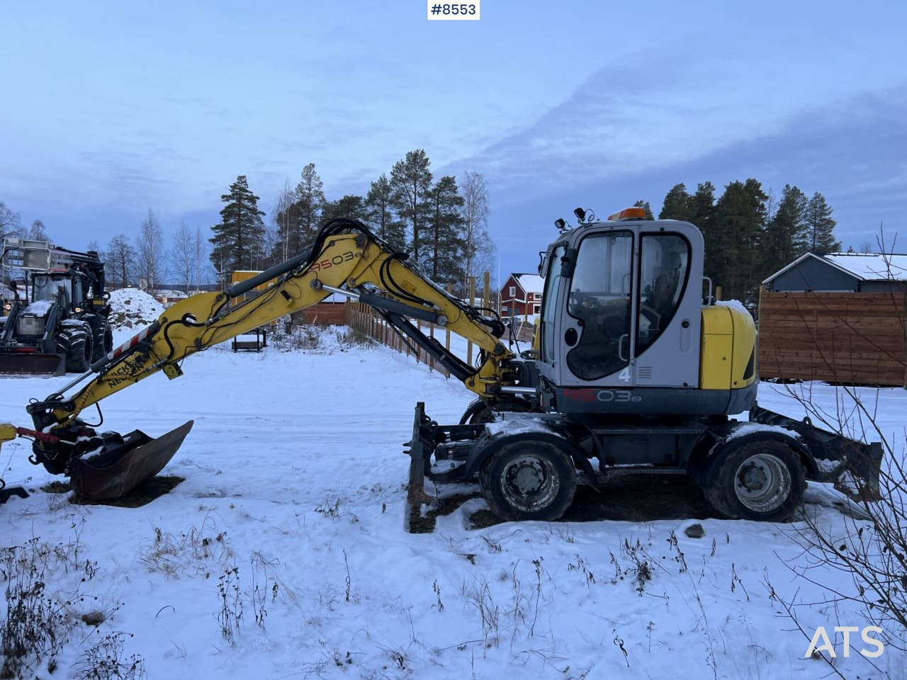 Wacker Neuson 9503 Wheeled excavator, wagon and gears - Hjulgraver: bilde 3 Wacker Neuson 9503 Wheeled excavator, wagon and gears - Hjulgraver: bilde 3