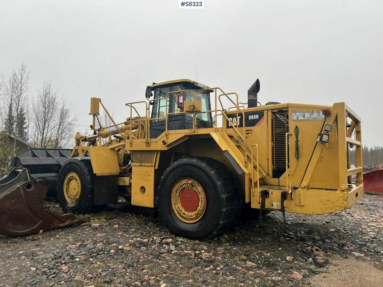 Hjullaster Wheel loader, CAT 988H with bucket: bilde 16
