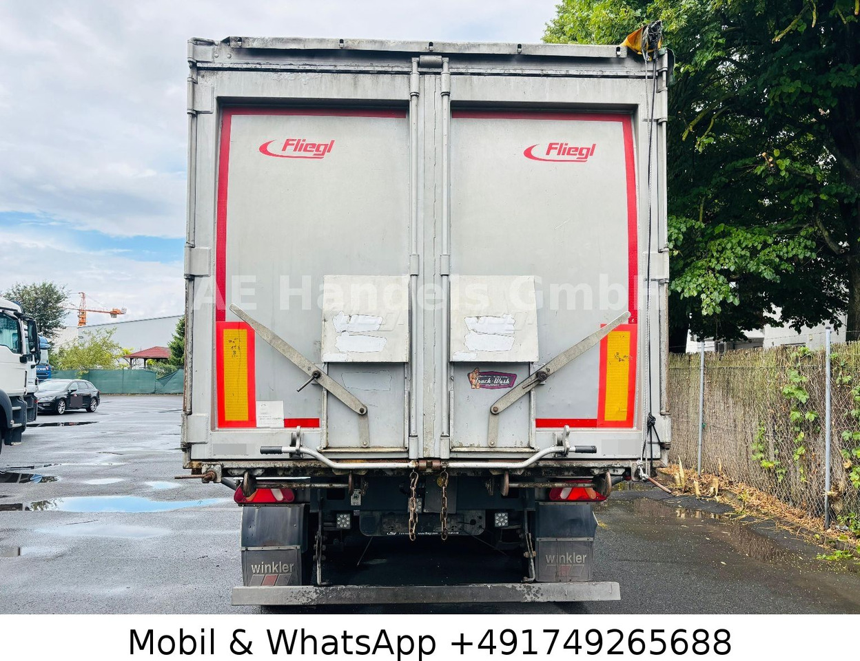 Fliegl DHKS 390 Stahl *50m³/Lift/Podest/Getreideöffnung - Tippsemi: bilde 3 Fliegl DHKS 390 Stahl *50m³/Lift/Podest/Getreideöffnung - Tippsemi: bilde 3
