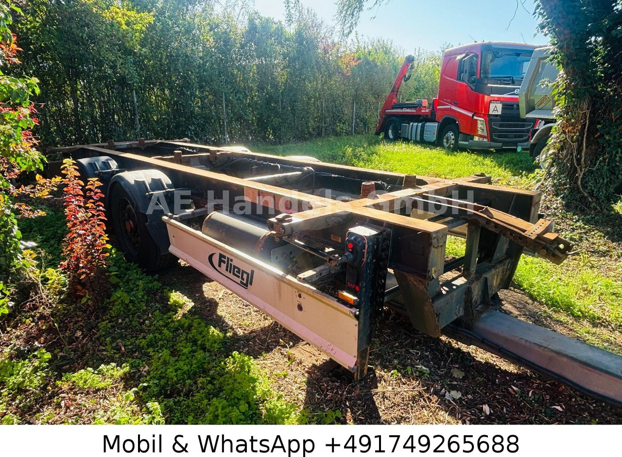 Fliegl TWP 180 Tandem Tiefgekoppelt *BWP/Scheibenbremse - Container-transport/ Vekselflak tilhenger: bilde 1 Fliegl TWP 180 Tandem Tiefgekoppelt *BWP/Scheibenbremse - Container-transport/ Vekselflak tilhenger: bilde 1