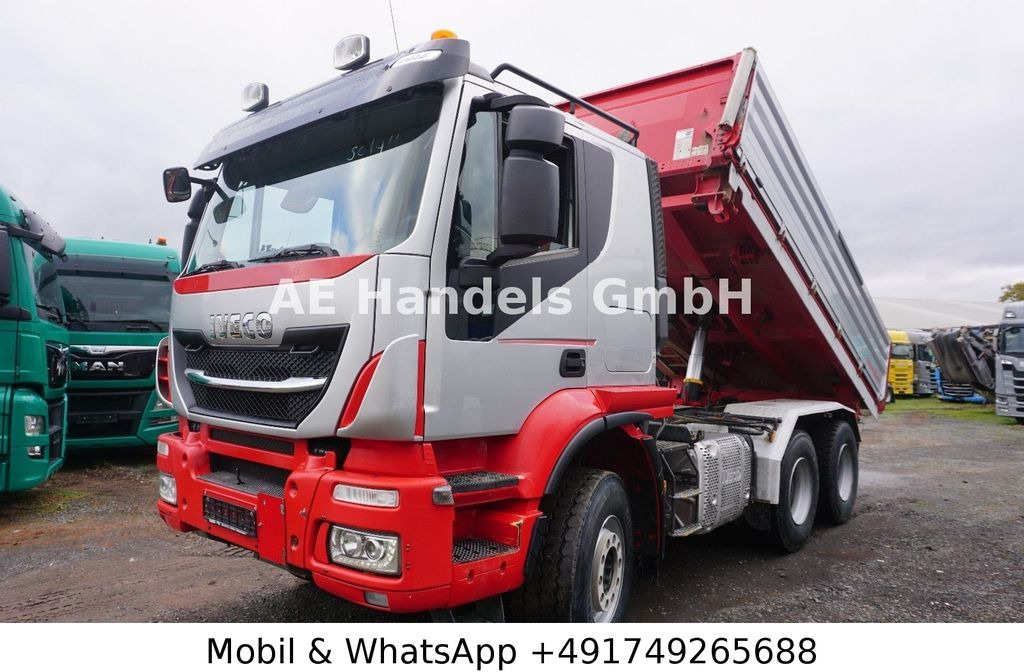 Iveco Trakker 500 BL 6x4 *Retarder/11m³/Wechselkipper - Tippbil: bilde 1 Iveco Trakker 500 BL 6x4 *Retarder/11m³/Wechselkipper - Tippbil: bilde 1