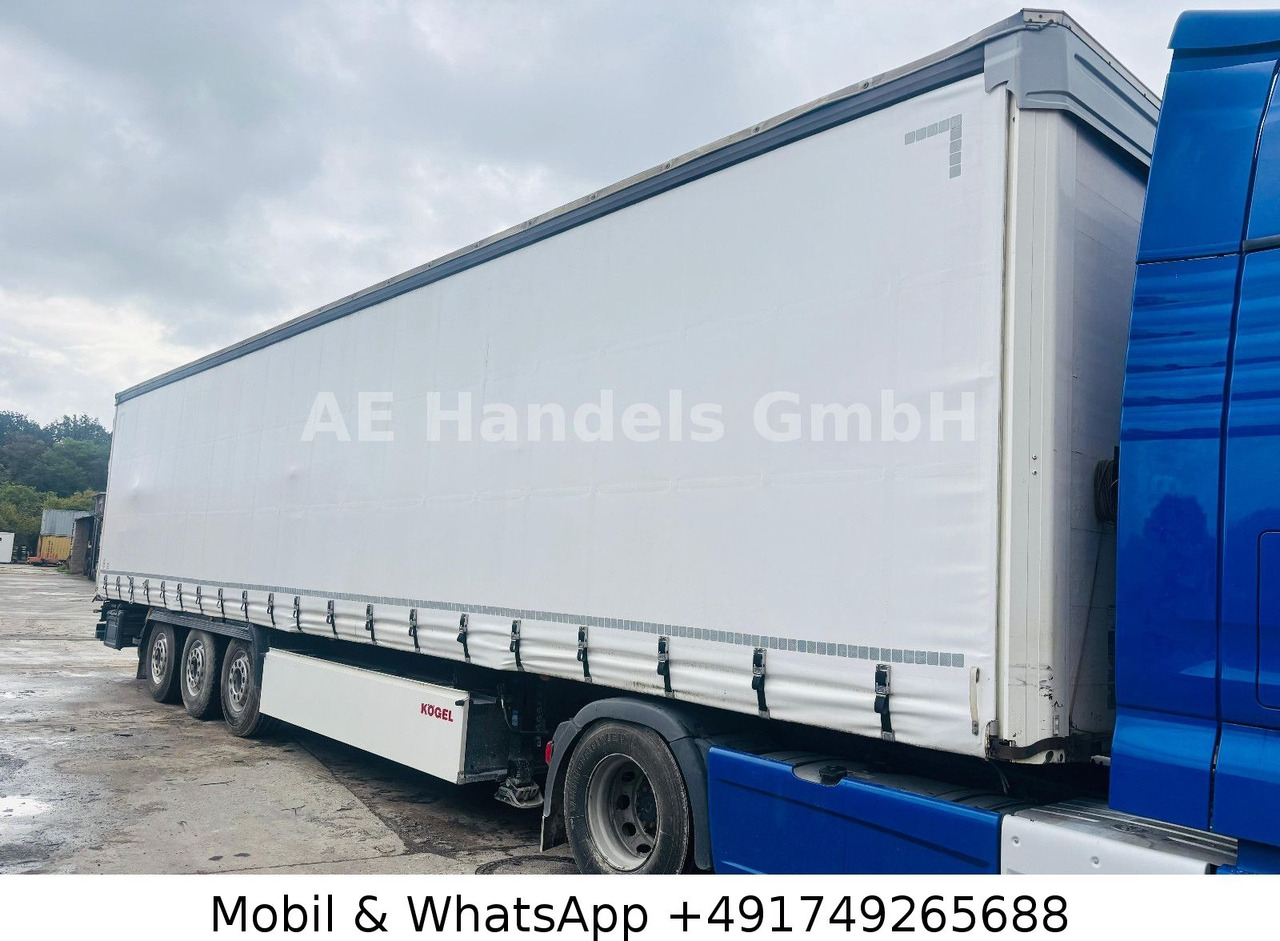 Kögel SN 24-1*Alcoa/Edscha/Tautliner/Liftachse/AirPipe - Gardintrailer: bilde 1 Kögel SN 24-1*Alcoa/Edscha/Tautliner/Liftachse/AirPipe - Gardintrailer: bilde 1