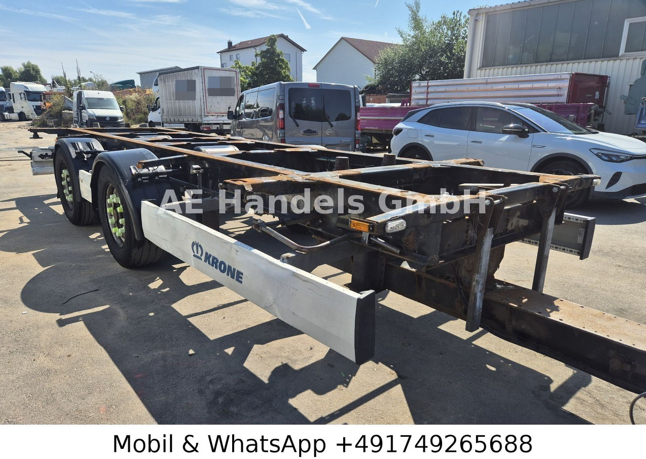 Krone ZZ Tandem BDF *Wabco / BPW / TÜV-01.2026 - Chassis tilhenger: bilde 1 Krone ZZ Tandem BDF *Wabco / BPW / TÜV-01.2026 - Chassis tilhenger: bilde 1