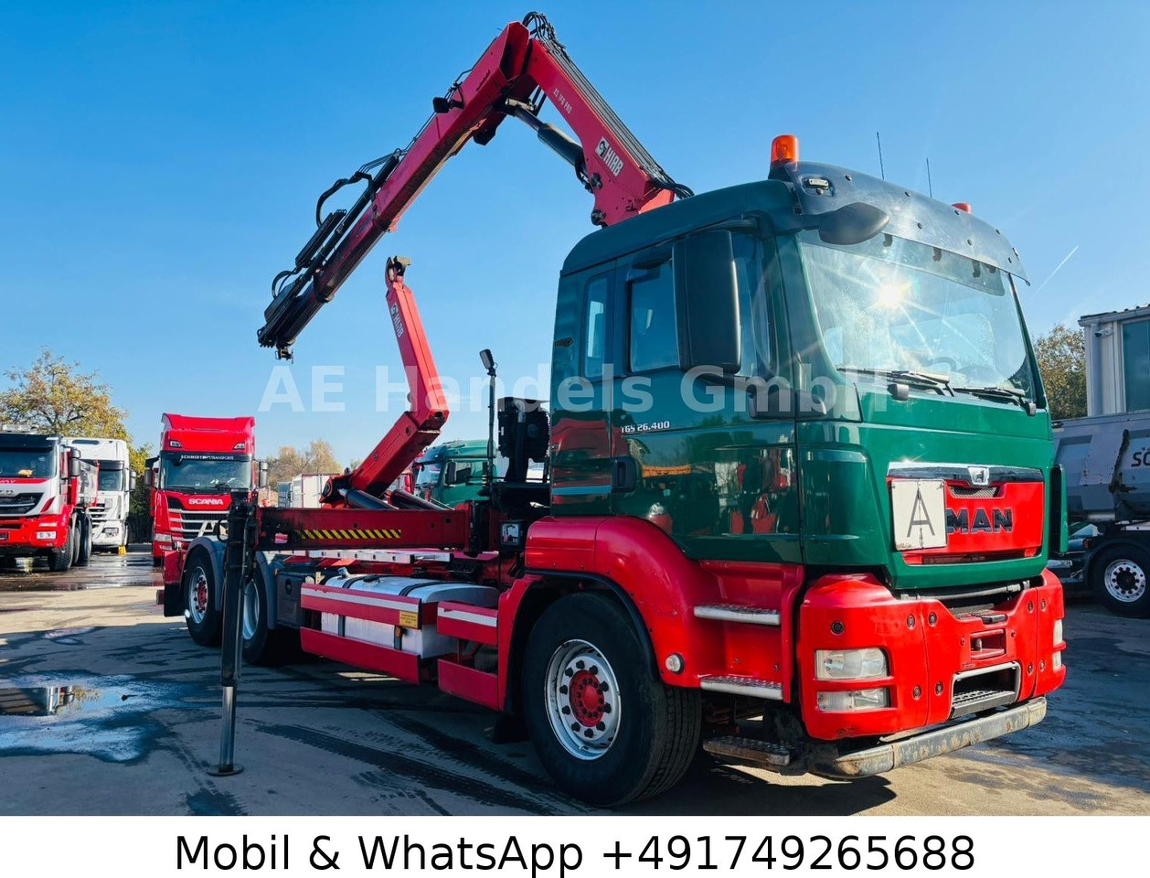 MAN TGS 26.400 6x2 Hiab XR21/HiabSpace3000 *Retarder - Krokbil, Kranbil: bilde 1 MAN TGS 26.400 6x2 Hiab XR21/HiabSpace3000 *Retarder - Krokbil, Kranbil: bilde 1