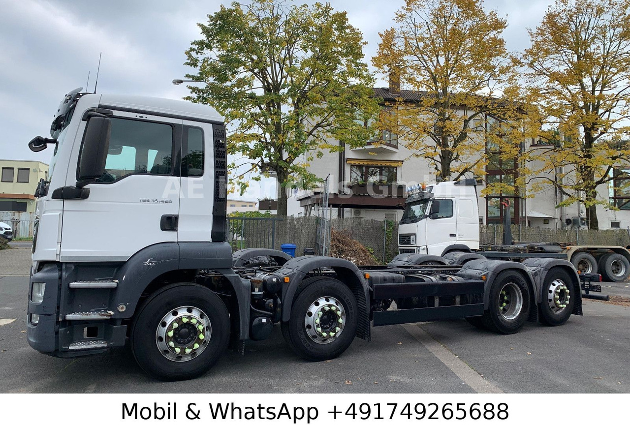 MAN TGS 32.420 M BL 8x2*Pritader/Lenk+Lift/Alcoa/ACC - Chassis lastebil: bilde 2 MAN TGS 32.420 M BL 8x2*Pritader/Lenk+Lift/Alcoa/ACC - Chassis lastebil: bilde 2