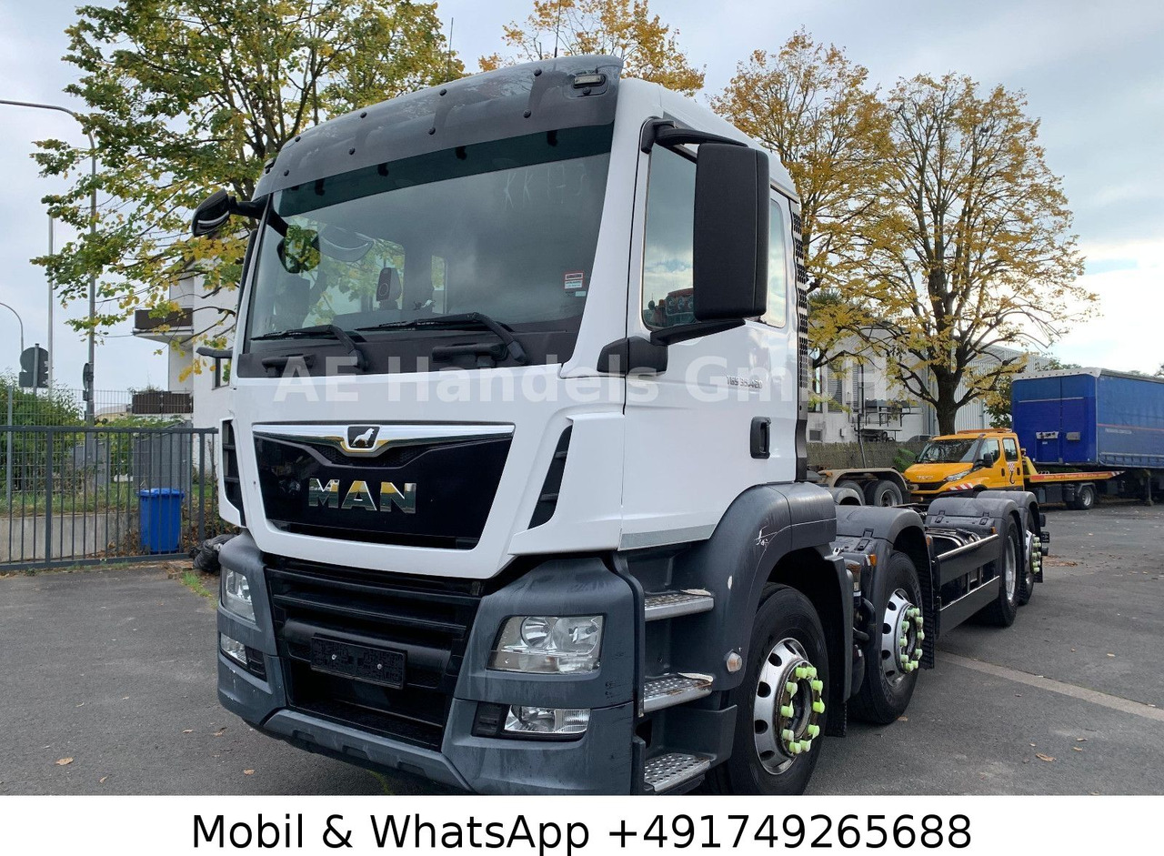 MAN TGS 32.420 M BL 8x2*Pritader/Lenk+Lift/Alcoa/ACC - Chassis lastebil: bilde 1 MAN TGS 32.420 M BL 8x2*Pritader/Lenk+Lift/Alcoa/ACC - Chassis lastebil: bilde 1