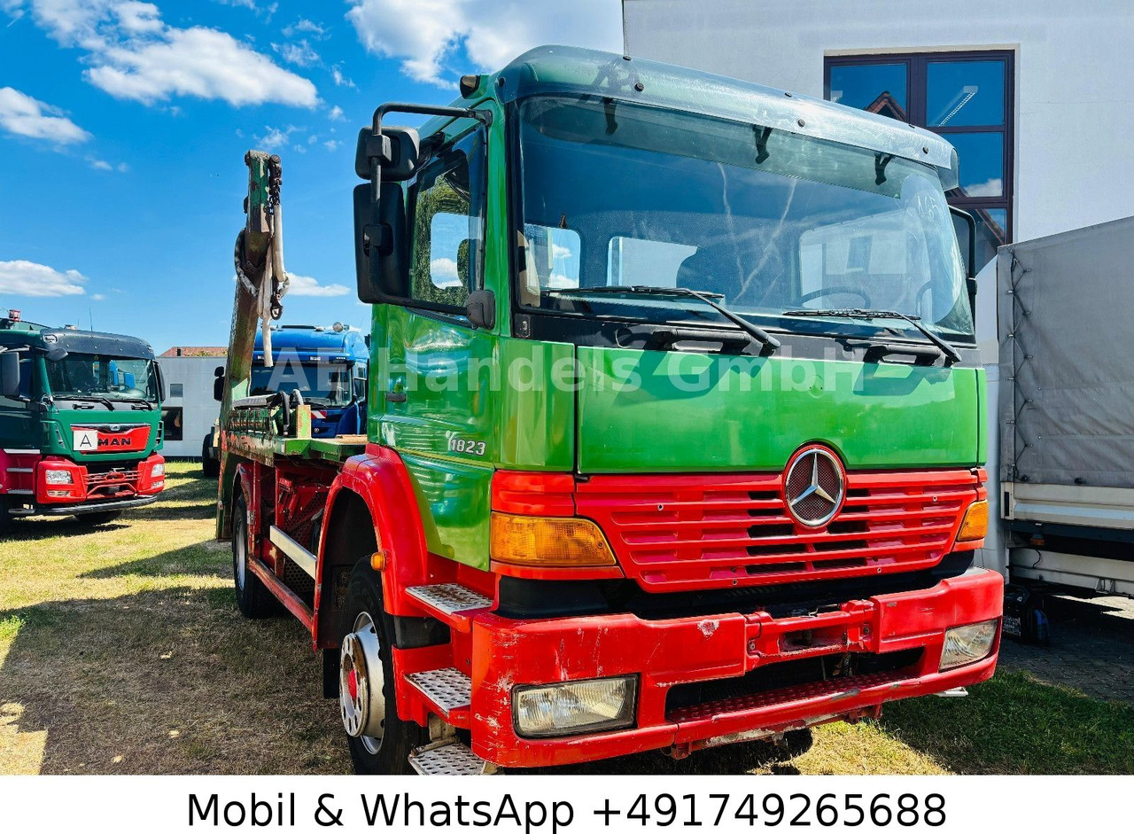 Tippbil, Kranbil Mercedes-Benz 1823 M BB *Manual / MEILLER-AK-12-MT / Analog: bilde 7
