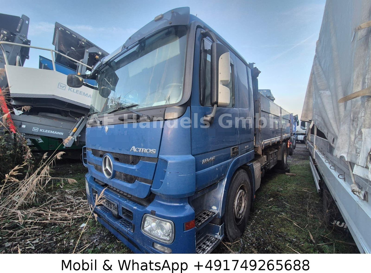 Mercedes-Benz Actros 1846L LL 4x2 TwoSide|Fassi F135C|Retarder - Tippbil, Kranbil: bilde 1 Mercedes-Benz Actros 1846L LL 4x2 TwoSide|Fassi F135C|Retarder - Tippbil, Kranbil: bilde 1