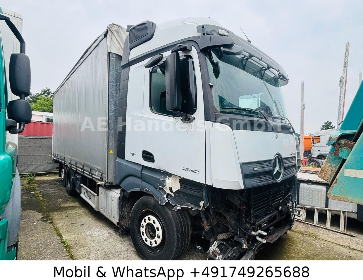 Mercedes-Benz Actros IV 2642 L LL 6x2*Retarder/Standklima/Lift - Kapellbil: bilde 1 Mercedes-Benz Actros IV 2642 L LL 6x2*Retarder/Standklima/Lift - Kapellbil: bilde 1