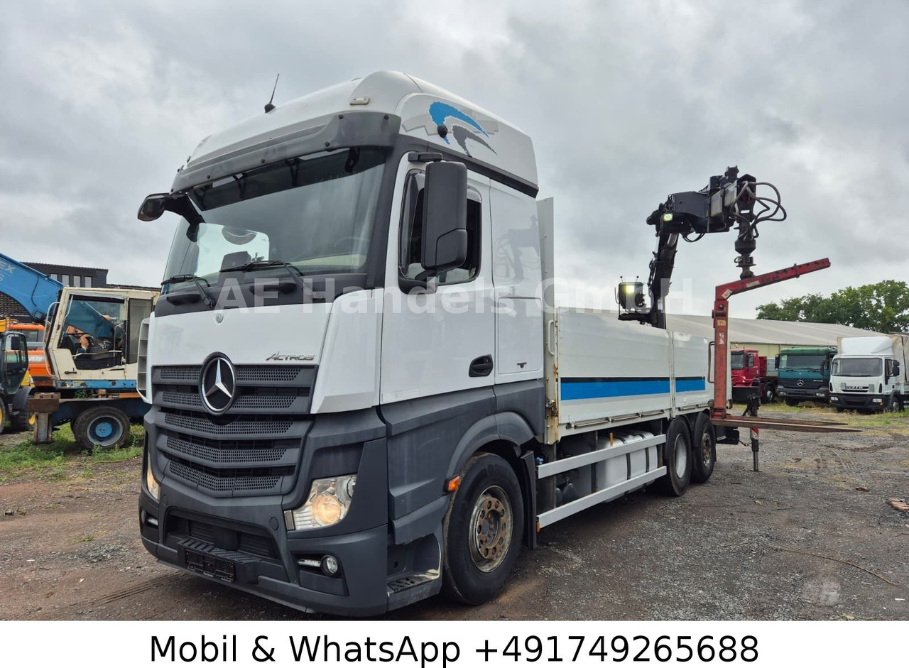 Mercedes-Benz Actros IV 2646 L LL 6x2 *Retarder/Hiab-177K-Pro - Planbil, Kranbil: bilde 1 Mercedes-Benz Actros IV 2646 L LL 6x2 *Retarder/Hiab-177K-Pro - Planbil, Kranbil: bilde 1