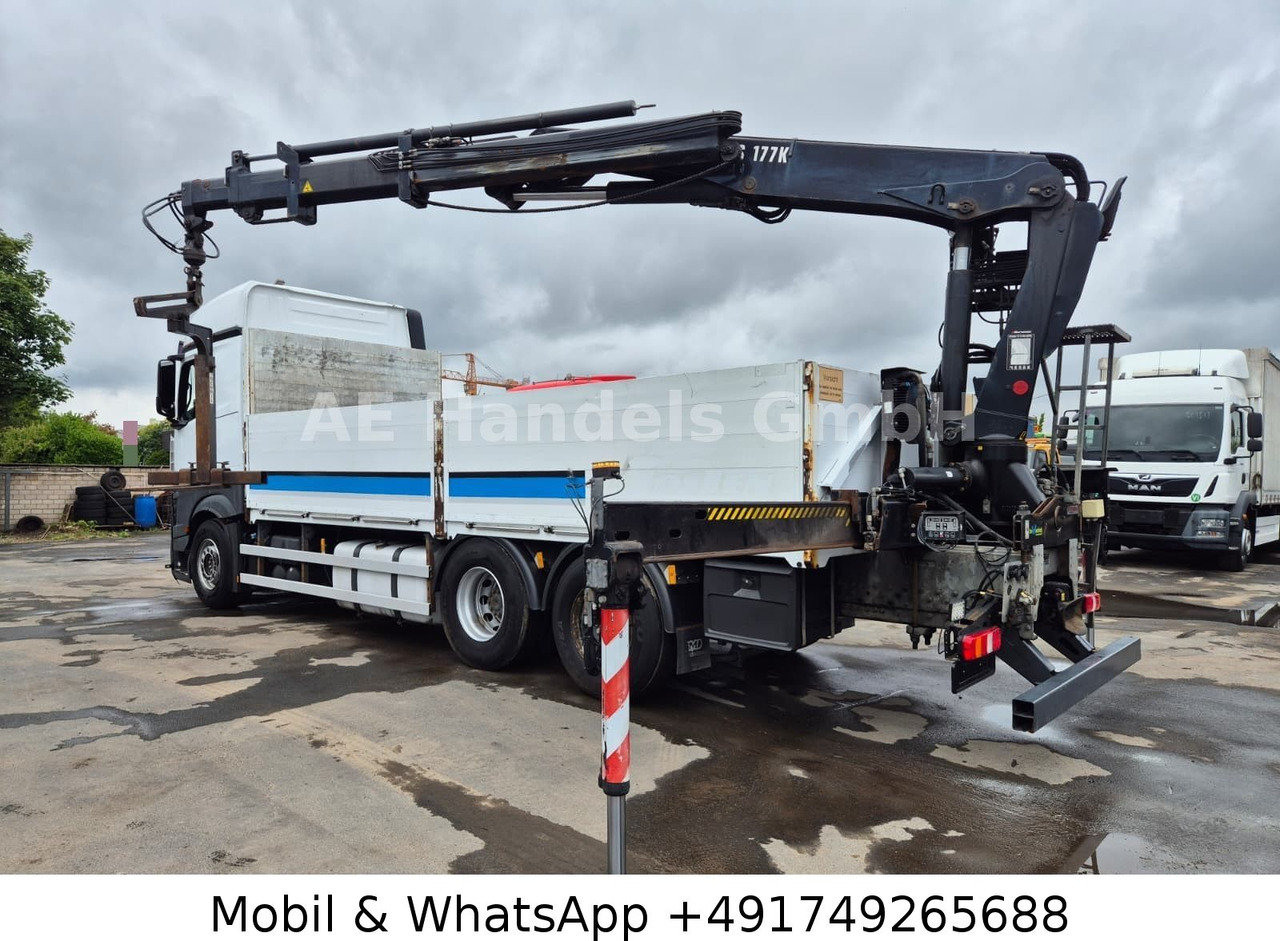 Mercedes-Benz Actros IV 2646 L LL 6x2 *Retarder/Hiab-177K-Pro - Planbil, Kranbil: bilde 3 Mercedes-Benz Actros IV 2646 L LL 6x2 *Retarder/Hiab-177K-Pro - Planbil, Kranbil: bilde 3