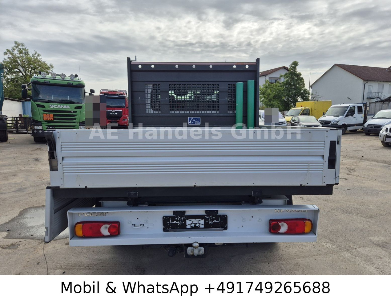 Renault Master III 2.3 dCi DoKa L2H1 *Klima/6+1/AHK - Varebil med plan, Varebil med dobbelt førerhus: bilde 4 Renault Master III 2.3 dCi DoKa L2H1 *Klima/6+1/AHK - Varebil med plan, Varebil med dobbelt førerhus: bilde 4