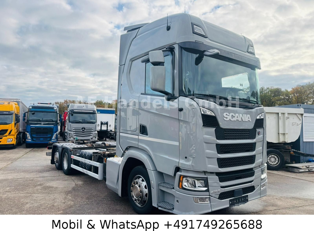 Scania S450 HighLine BDF *Retarder/Lenk+Lift/Multi/ACC - Container-transport/ Vekselflak lastebil: bilde 1 Scania S450 HighLine BDF *Retarder/Lenk+Lift/Multi/ACC - Container-transport/ Vekselflak lastebil: bilde 1