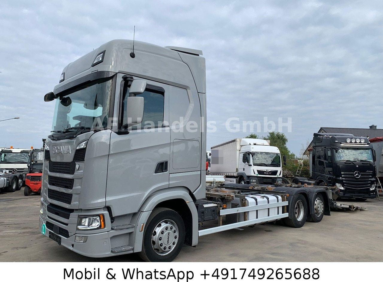 Scania S450 HighLine BDF *Retarder/Lenk+Lift/Multi/LBW - Chassis lastebil: bilde 3 Scania S450 HighLine BDF *Retarder/Lenk+Lift/Multi/LBW - Chassis lastebil: bilde 3