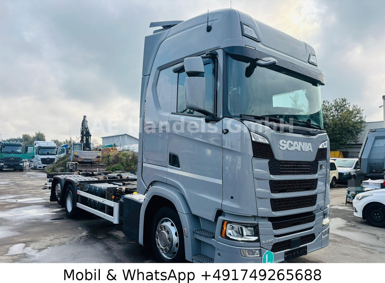 Scania S450 HighLine BDF *Retarder/Lenk+Lift/Multi/LBW - Chassis lastebil: bilde 1 Scania S450 HighLine BDF *Retarder/Lenk+Lift/Multi/LBW - Chassis lastebil: bilde 1