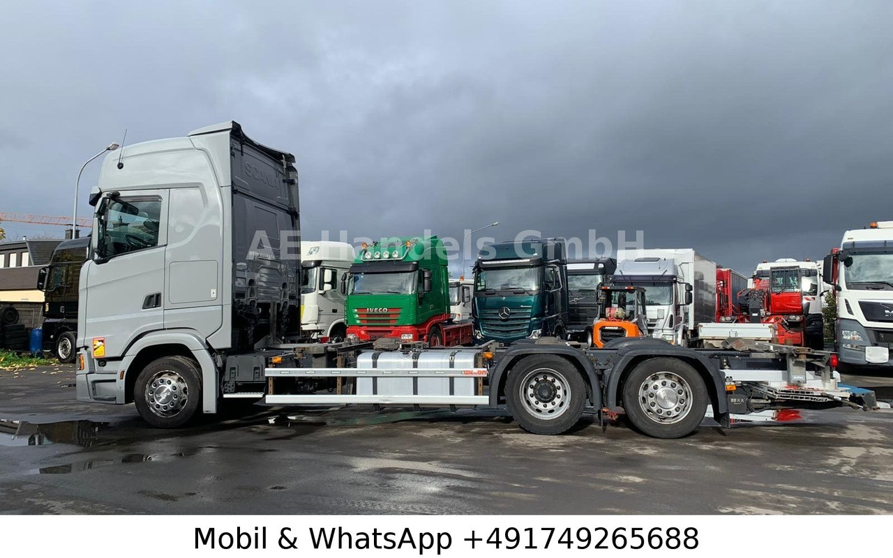 Scania S450 HighLine BDF *Retarder/Lenk+Lift/Multi/LBW - Container-transport/ Vekselflak lastebil: bilde 2 Scania S450 HighLine BDF *Retarder/Lenk+Lift/Multi/LBW - Container-transport/ Vekselflak lastebil: bilde 2