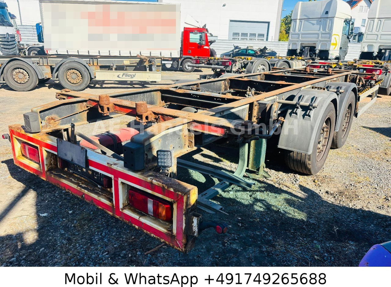 Schmitz Cargobull ZWF 18/L Tandem BDF Tiefgekoppelt*Scheibenbremse - Container-transport/ Vekselflak tilhenger: bilde 3 Schmitz Cargobull ZWF 18/L Tandem BDF Tiefgekoppelt*Scheibenbremse - Container-transport/ Vekselflak tilhenger: bilde 3