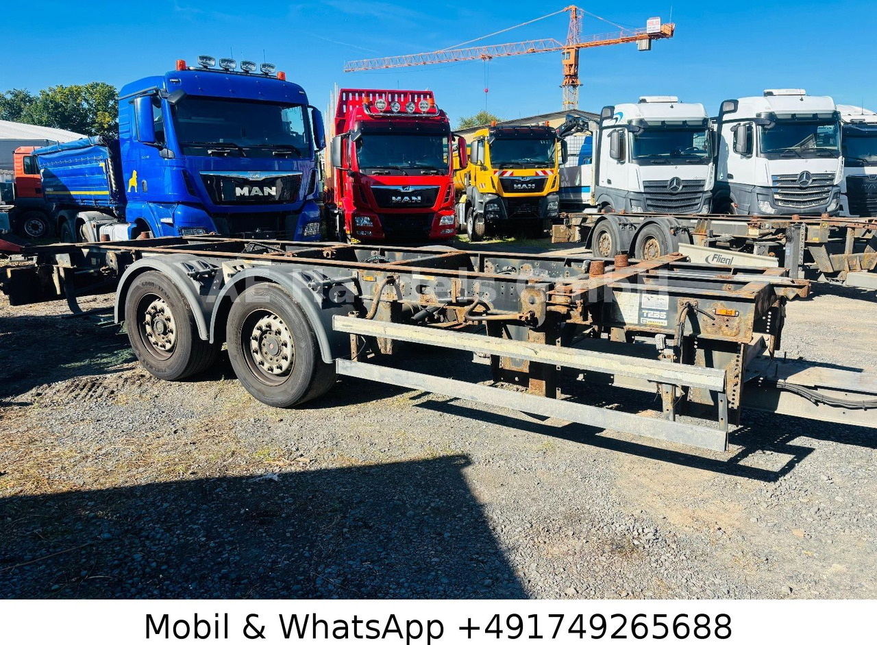 Schmitz Cargobull ZWF 18/L Tandem BDF Tiefgekoppelt*Scheibenbremse - Container-transport/ Vekselflak tilhenger: bilde 2 Schmitz Cargobull ZWF 18/L Tandem BDF Tiefgekoppelt*Scheibenbremse - Container-transport/ Vekselflak tilhenger: bilde 2