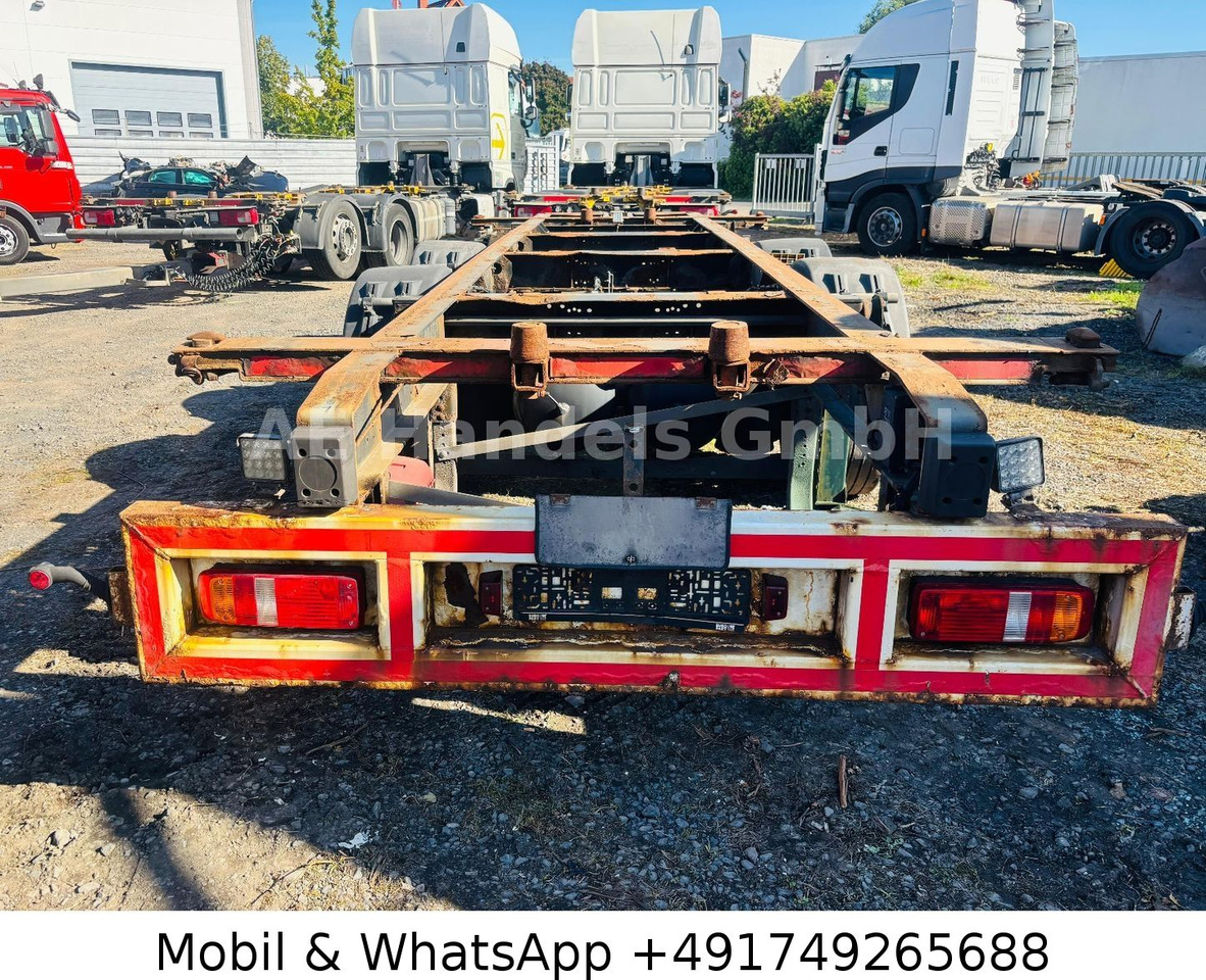 Schmitz Cargobull ZWF 18/L Tandem BDF Tiefgekoppelt*Scheibenbremse - Container-transport/ Vekselflak tilhenger: bilde 4 Schmitz Cargobull ZWF 18/L Tandem BDF Tiefgekoppelt*Scheibenbremse - Container-transport/ Vekselflak tilhenger: bilde 4