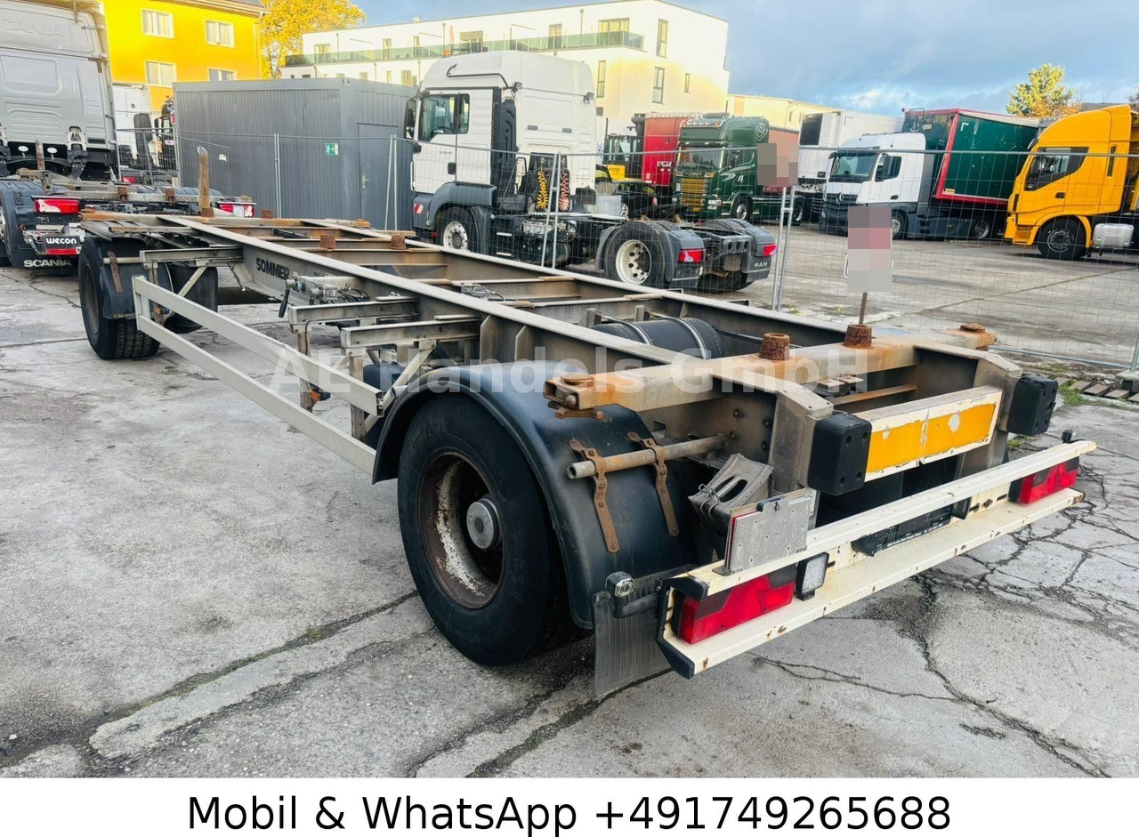 Sommer AW 18T Drehschemel BDF *Luft/Luft*Scheibenbremse - Container-transport/ Vekselflak tilhenger: bilde 3 Sommer AW 18T Drehschemel BDF *Luft/Luft*Scheibenbremse - Container-transport/ Vekselflak tilhenger: bilde 3