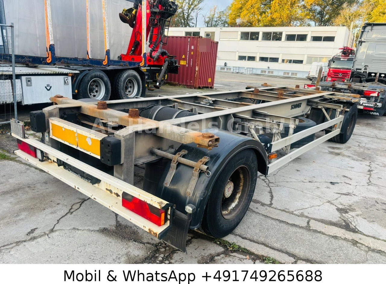 Sommer AW 18T Drehschemel BDF *Luft/Luft*Scheibenbremse - Container-transport/ Vekselflak tilhenger: bilde 5 Sommer AW 18T Drehschemel BDF *Luft/Luft*Scheibenbremse - Container-transport/ Vekselflak tilhenger: bilde 5