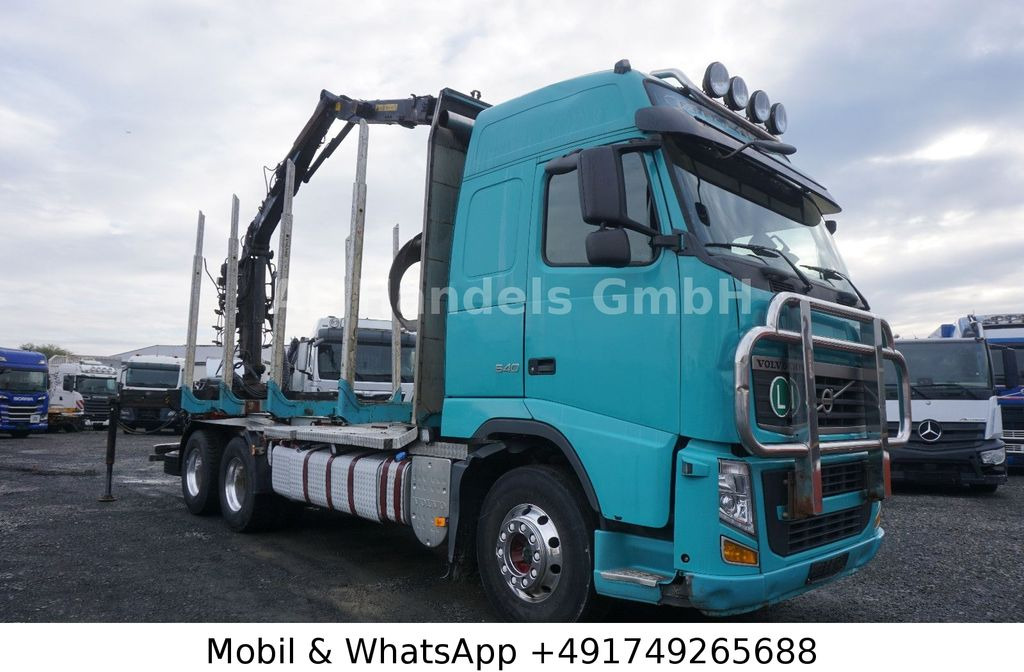 Volvo FH 540 Globe BL 6x4 Hiab 115z-80 *VEB+/AHK - Kranbil: bilde 3 Volvo FH 540 Globe BL 6x4 Hiab 115z-80 *VEB+/AHK - Kranbil: bilde 3