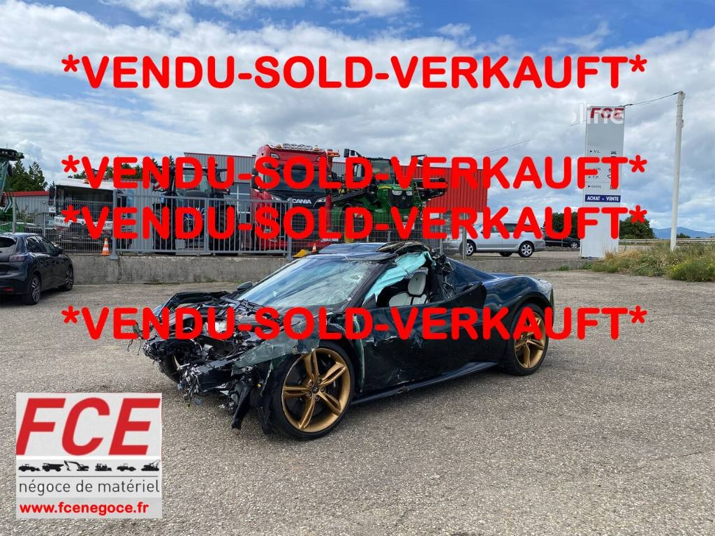 Ferrari 296 GTB 3.0Turbo Hybride / 1er Main endommagé - Personenbil: bilde 1 Ferrari 296 GTB 3.0Turbo Hybride / 1er Main endommagé - Personenbil: bilde 1