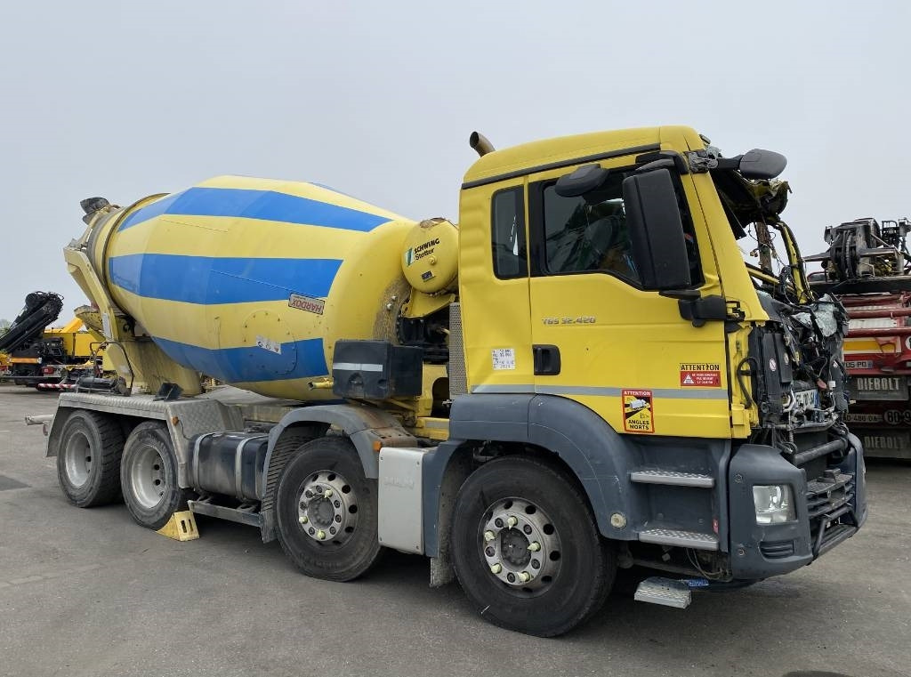 MAN MAN TGS 32-420 / STETTER AM-UltraEco endommagé - Betongbil: bilde 3 MAN MAN TGS 32-420 / STETTER AM-UltraEco endommagé - Betongbil: bilde 3
