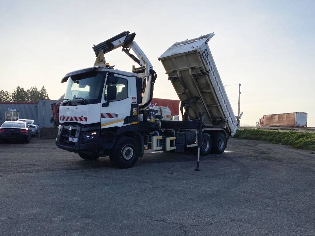 Renault C430 Dti11-Palfinger PK19.001/Tri-Benne endommagé - Tippbil: bilde 2 Renault C430 Dti11-Palfinger PK19.001/Tri-Benne endommagé - Tippbil: bilde 2