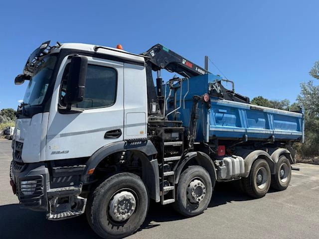 Mercedes AROCS 3243 BI-BENNE GRUE - Tippbil, Kranbil: bilde 1 Mercedes AROCS 3243 BI-BENNE GRUE - Tippbil, Kranbil: bilde 1