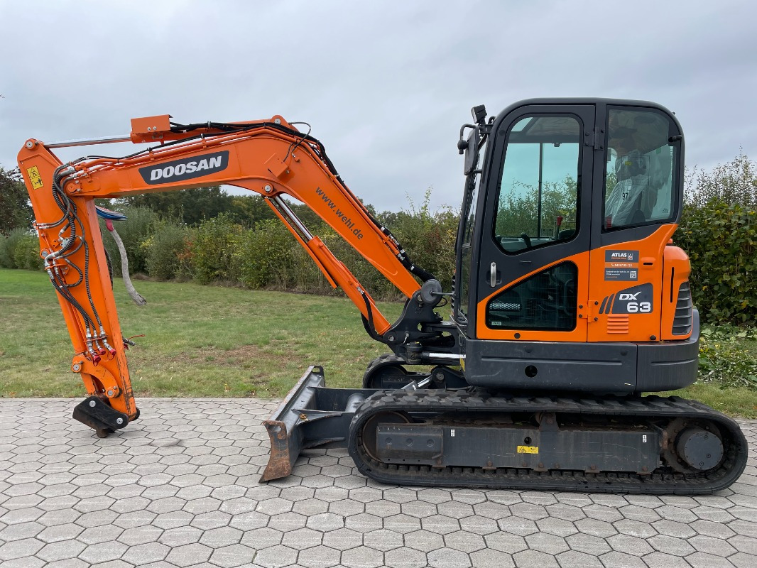Doosan DX63-3 - Minigraver: bilde 3 Doosan DX63-3 - Minigraver: bilde 3