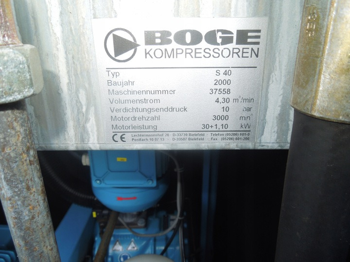 BOGE S40 - Luftkompressor: bilde 4 BOGE S40 - Luftkompressor: bilde 4