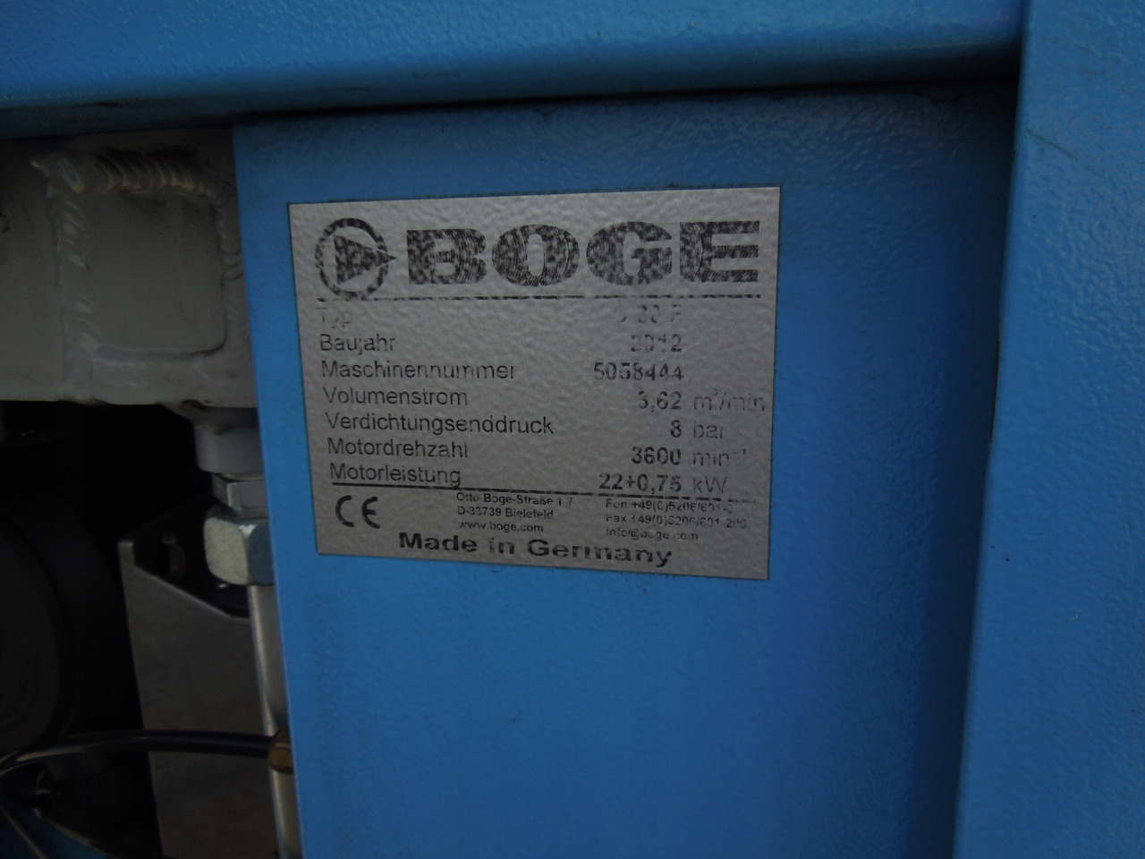 Boge C30F - Luftkompressor: bilde 4 Boge C30F - Luftkompressor: bilde 4