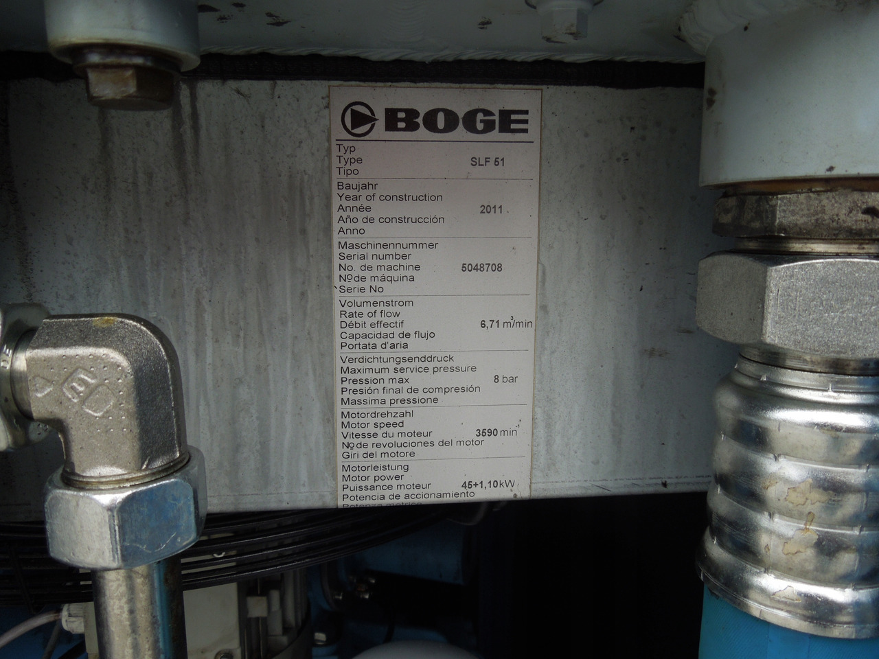 Boge SLF51 - Luftkompressor: bilde 5 Boge SLF51 - Luftkompressor: bilde 5