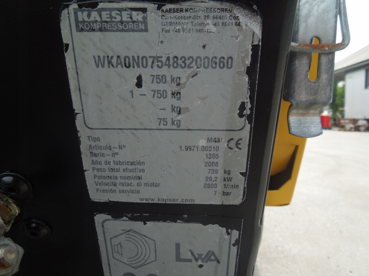 KAESER M43 - Luftkompressor: bilde 2 KAESER M43 - Luftkompressor: bilde 2