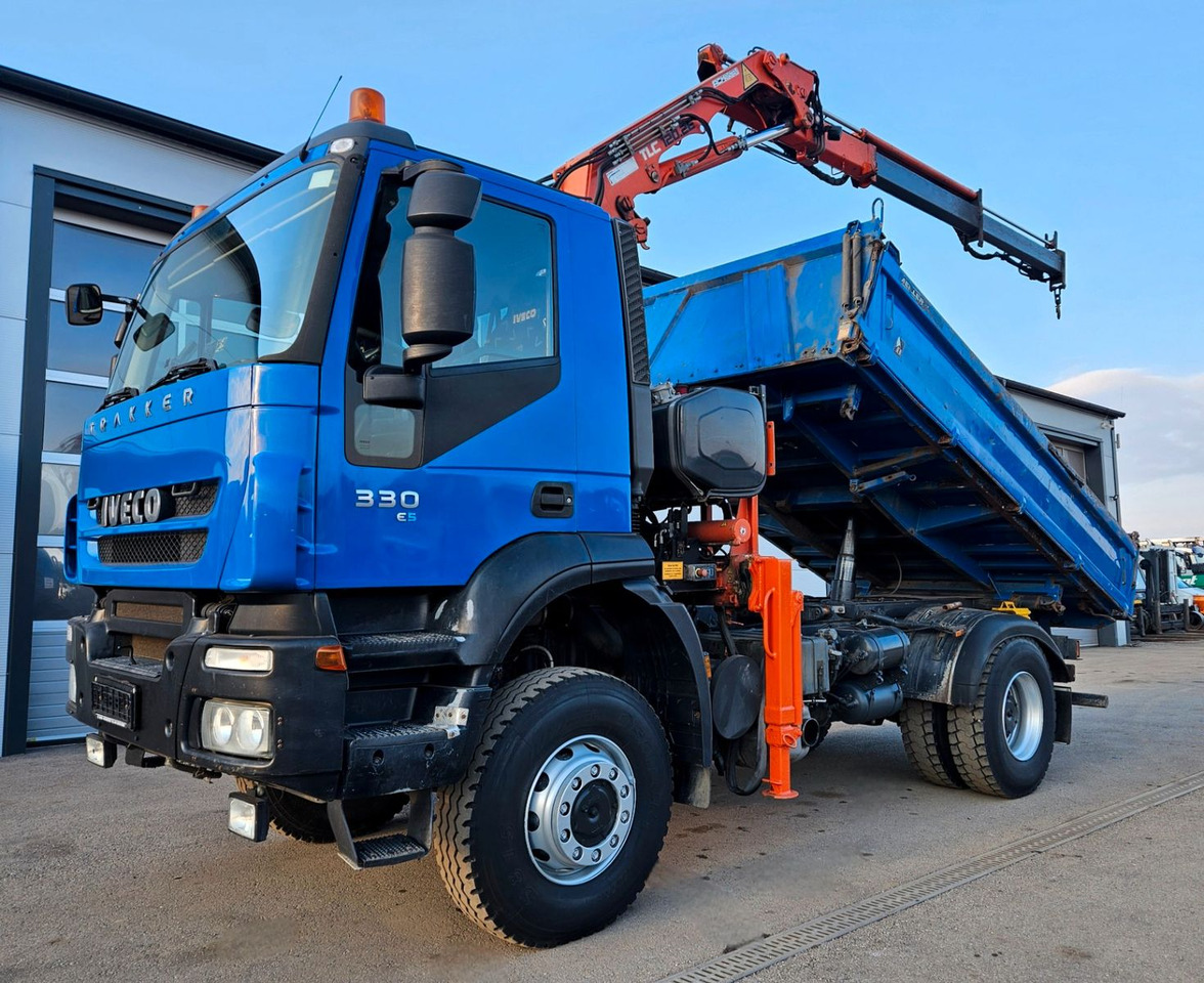 Iveco Trakker 190T33 4x4 Euro5 Kran Atlas 120.2E Funk - Tippbil, Kranbil: bilde 3 Iveco Trakker 190T33 4x4 Euro5 Kran Atlas 120.2E Funk - Tippbil, Kranbil: bilde 3