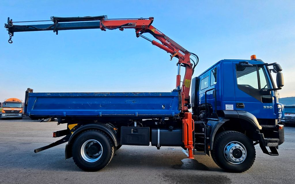 Iveco Trakker 190T33 4x4 Euro5 Kran Atlas 120.2E Funk - Tippbil, Kranbil: bilde 4 Iveco Trakker 190T33 4x4 Euro5 Kran Atlas 120.2E Funk - Tippbil, Kranbil: bilde 4