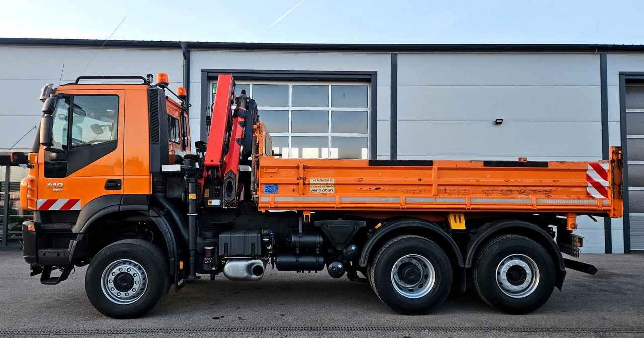 Iveco Trakker 410 6x4-4 EEV Palfinger PK12502 Funk - Tippbil, Kranbil: bilde 5 Iveco Trakker 410 6x4-4 EEV Palfinger PK12502 Funk - Tippbil, Kranbil: bilde 5