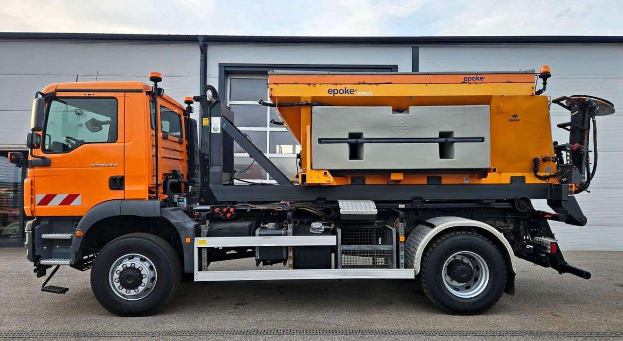 MAN TGM 18.250 4x4 BB EEV Winterdienst - Krokbil, Kranbil: bilde 2 MAN TGM 18.250 4x4 BB EEV Winterdienst - Krokbil, Kranbil: bilde 2