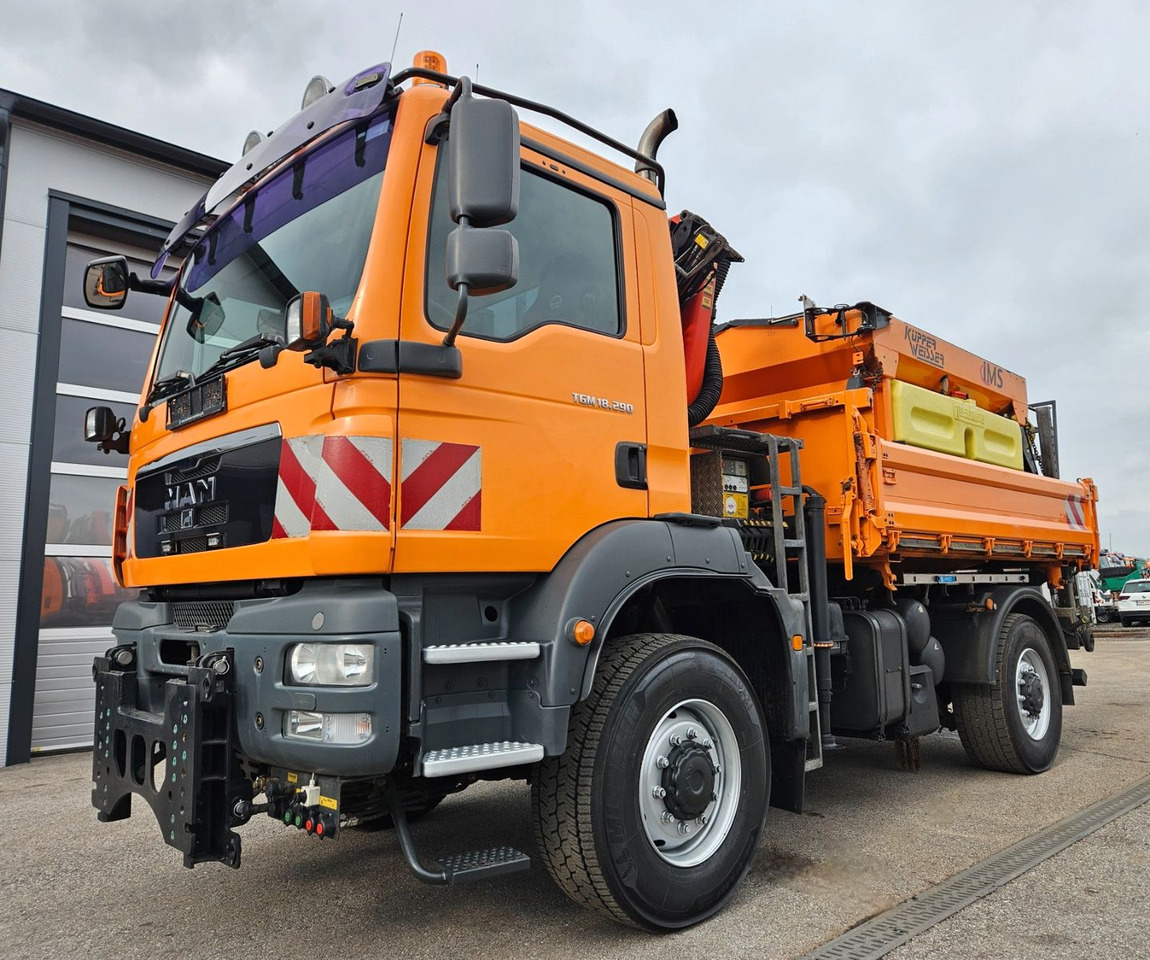 MAN TGM 18.290 4x4 Palfinger PK7001 Kran Funk Euro5 - Tippbil, Kranbil: bilde 4 MAN TGM 18.290 4x4 Palfinger PK7001 Kran Funk Euro5 - Tippbil, Kranbil: bilde 4