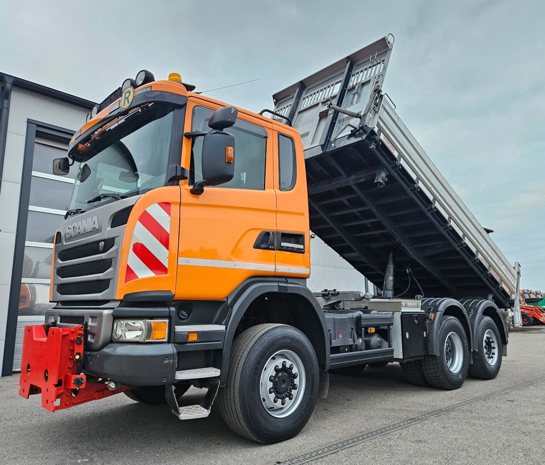 Scania G 410 6x4-4 Euro6 Winterdienst - Tippbil: bilde 1 Scania G 410 6x4-4 Euro6 Winterdienst - Tippbil: bilde 1