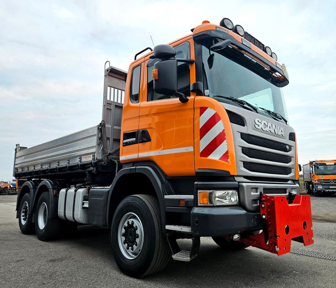 Scania G 410 6x4-4 Euro6 Winterdienst - Tippbil: bilde 1 Scania G 410 6x4-4 Euro6 Winterdienst - Tippbil: bilde 1