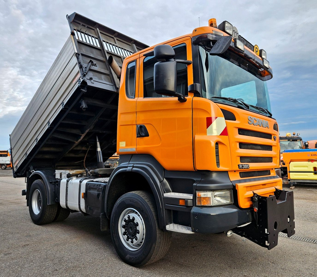 Tippbil Scania R380 4x4 Winterdienst Euro4: bilde 14 Tippbil Scania R380 4x4 Winterdienst Euro4: bilde 14