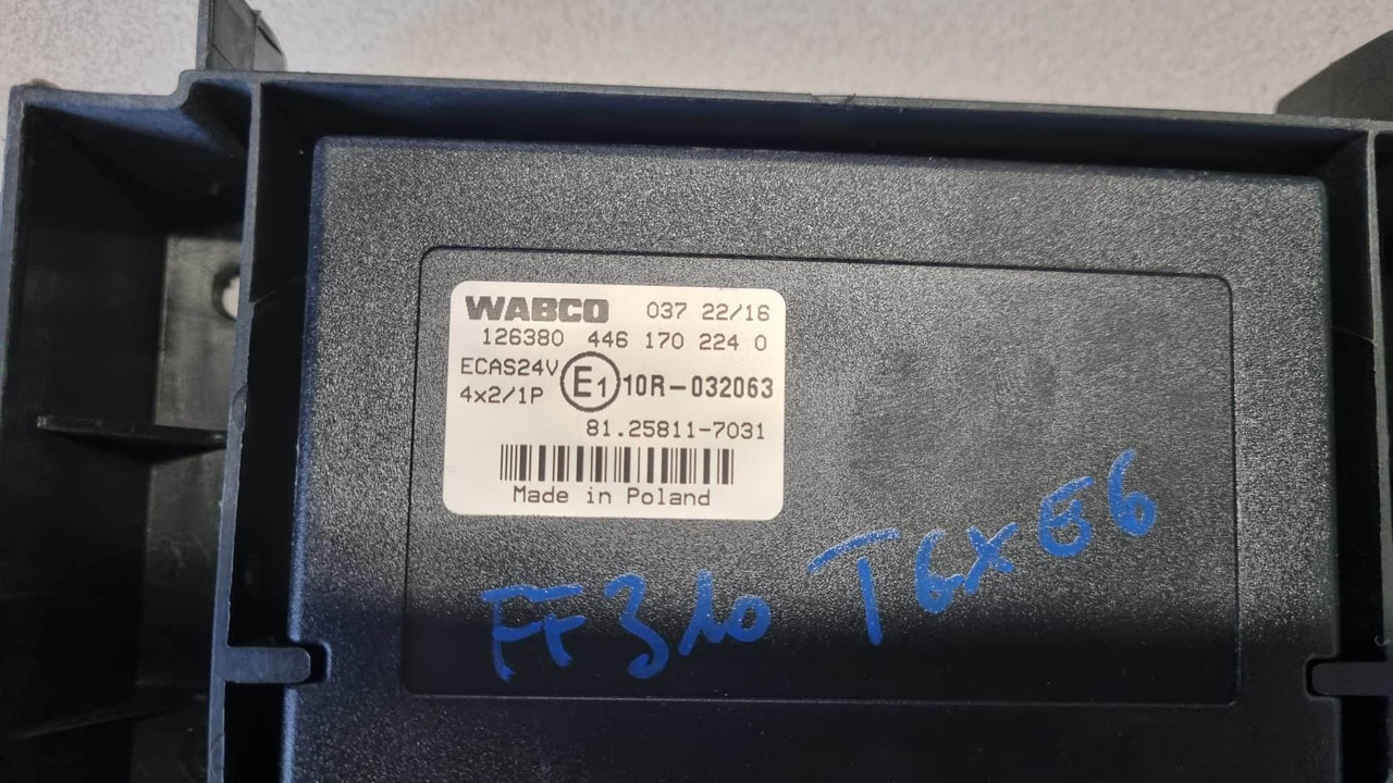 Centralina MAN TGX E6 - Elektrisk system: bilde 1 Centralina MAN TGX E6 - Elektrisk system: bilde 1